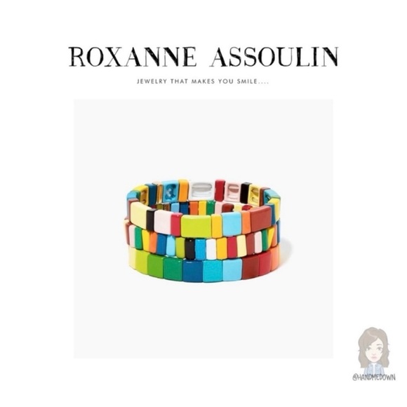 Roxanne Assoulin Rainbow Brite Bracelet Set of Three (3) - Picture 13 of 16